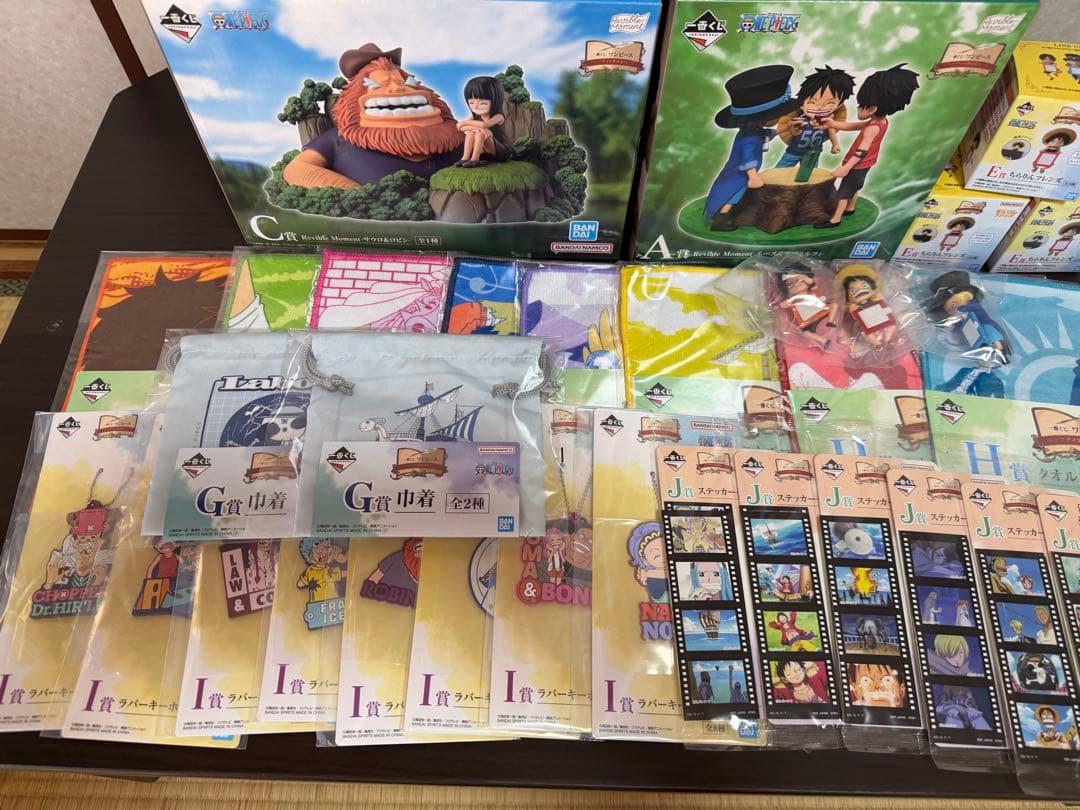一番くじ ワンピース ドラマティックメモリーズA賞C賞D賞
