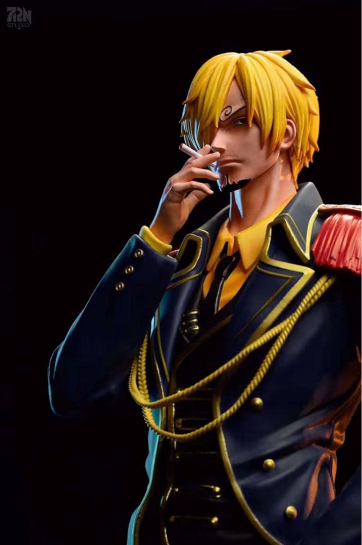 サンジ フィギュア 軍服Ver. 1/6スケール 塗装済み ガレージキット