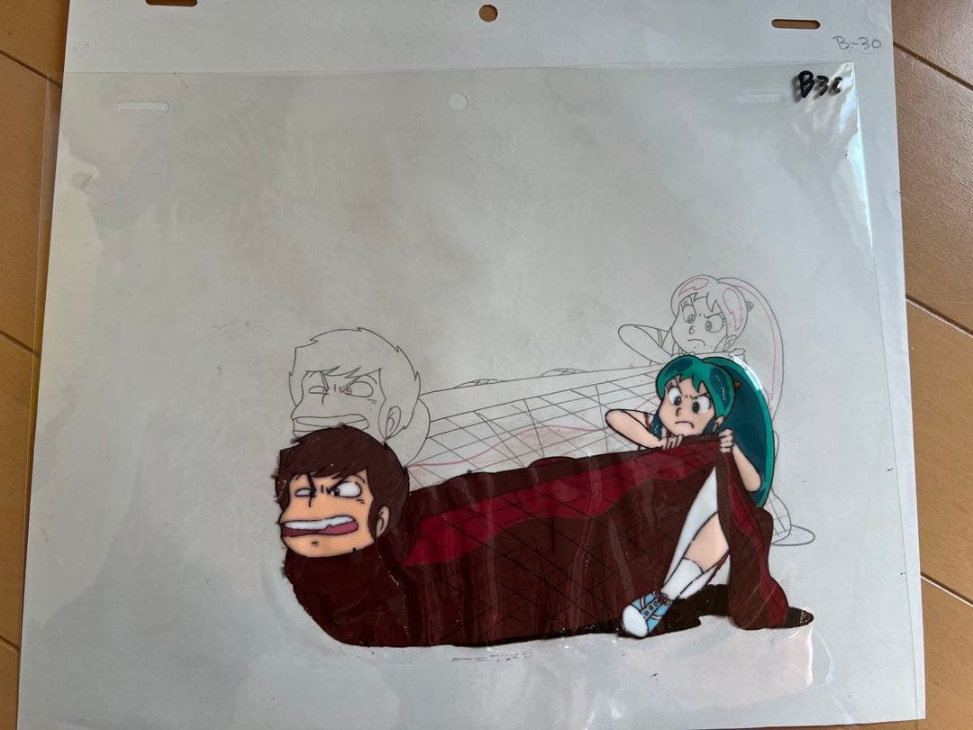 うる星やつら　旧TVシリーズ セル画 15シーン