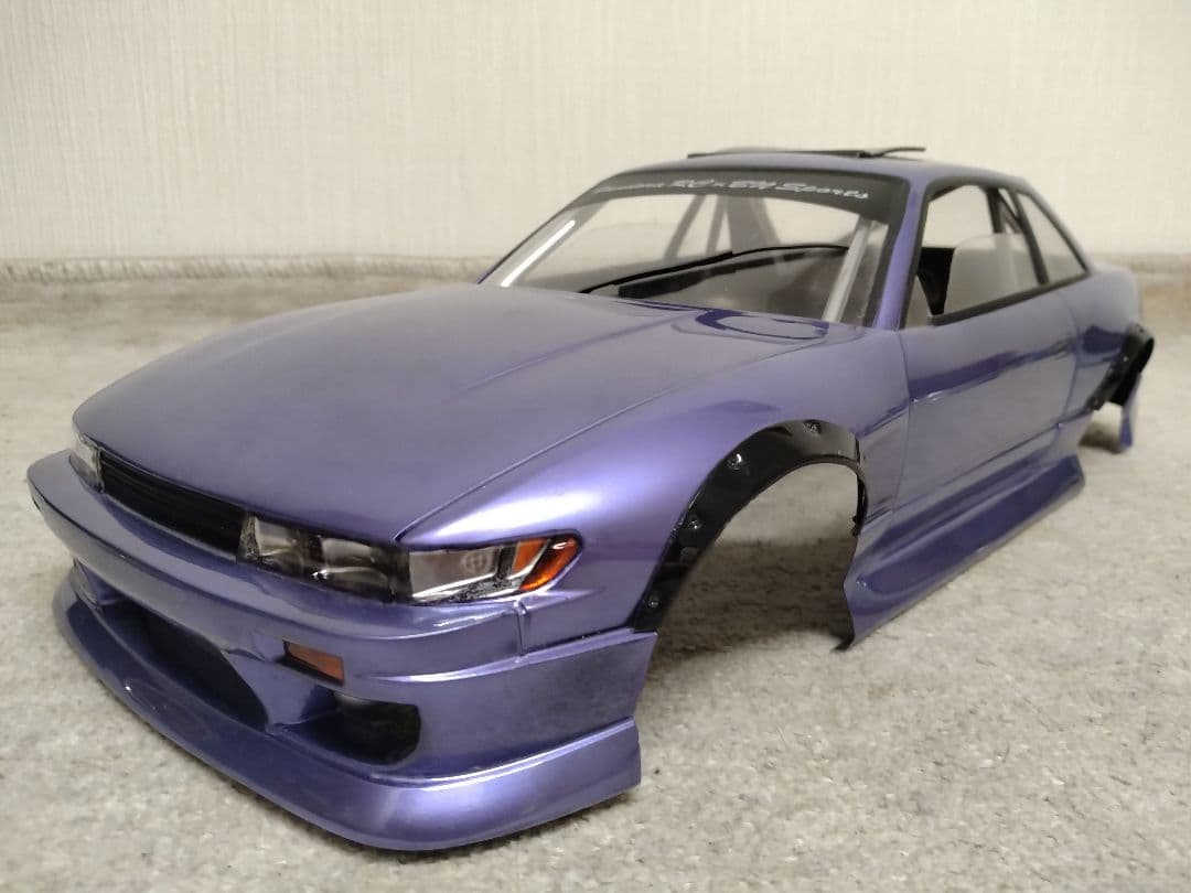 1/10サイズ RC用 D-LIKE シルビア S13 カスタムボディ