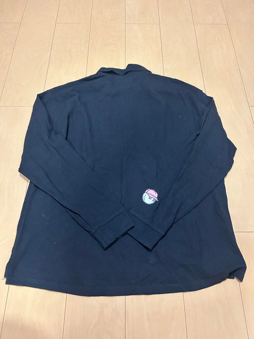 WINDAND SEAxMALBON L/S POLO 長袖シャツ　XL