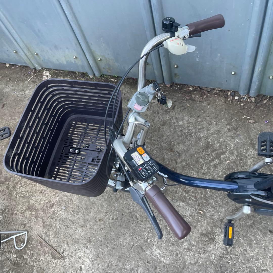 電動アシスト三輪車 前後バスケット付き