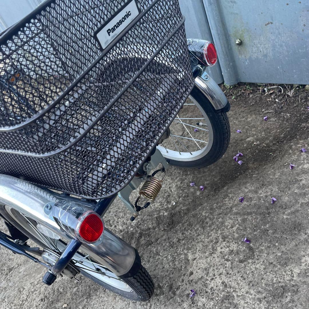 電動アシスト三輪車 前後バスケット付き