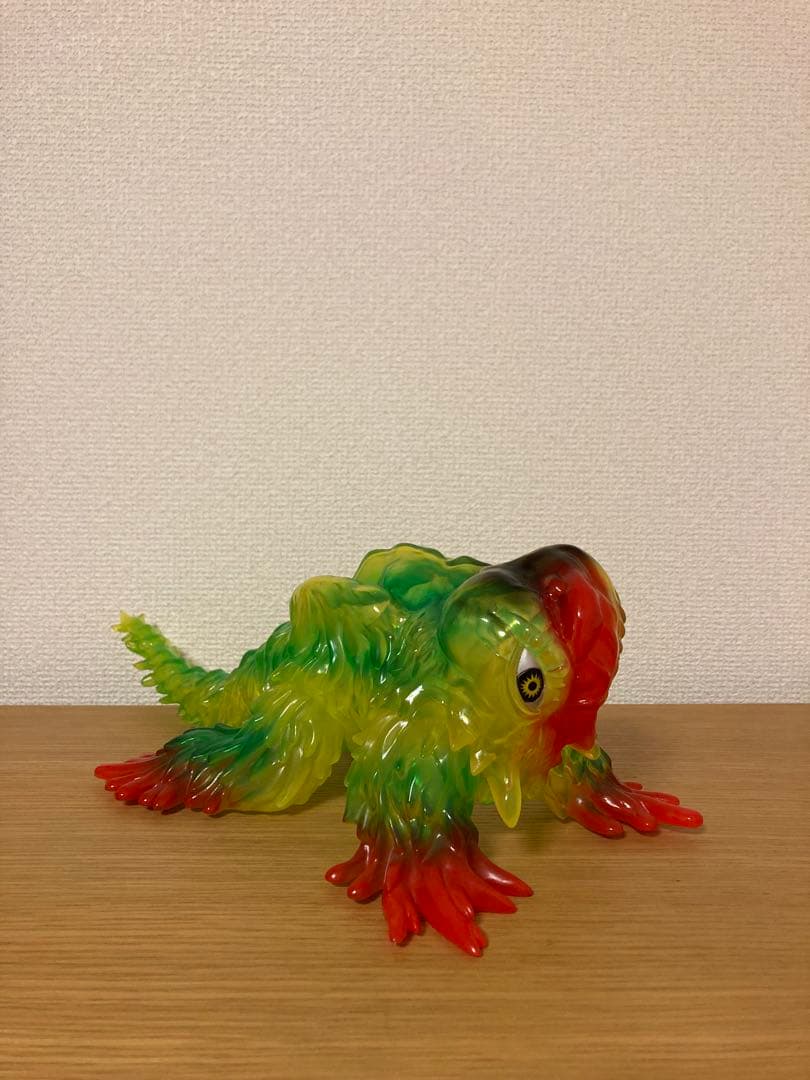 希少　マルサン450 四足ヘドラ　クリア成型　ソフビ