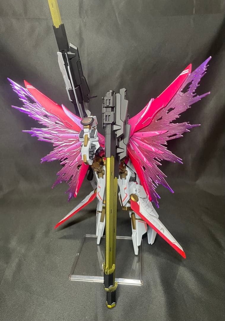 N*T様 ガンプラ完成品HG デスティニーガンダムspecⅡ & ゼウスシルエッ