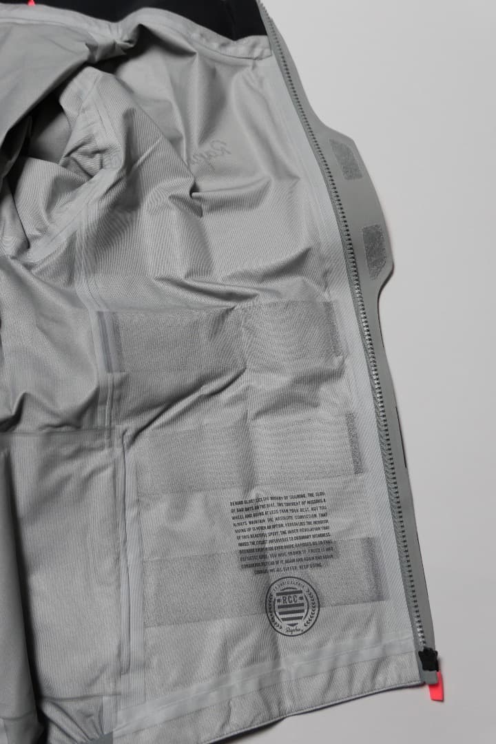 Rapha RCC サイクルジャケット グレー/ピンク XL