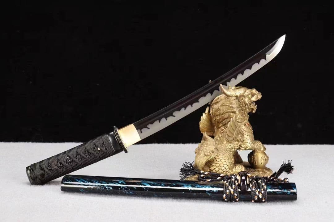 武具　刀装具　日本刀　模造刀   居合刀 肋差   短刀 サムライリブ差短刀