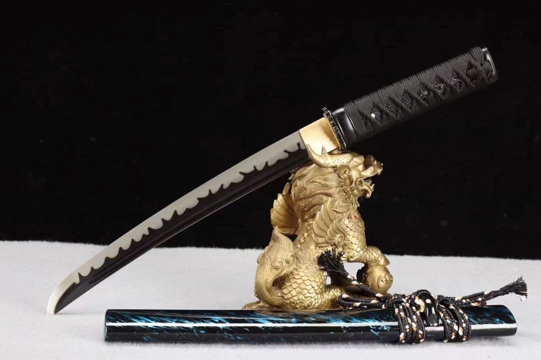 武具　刀装具　日本刀　模造刀   居合刀 肋差   短刀 サムライリブ差短刀