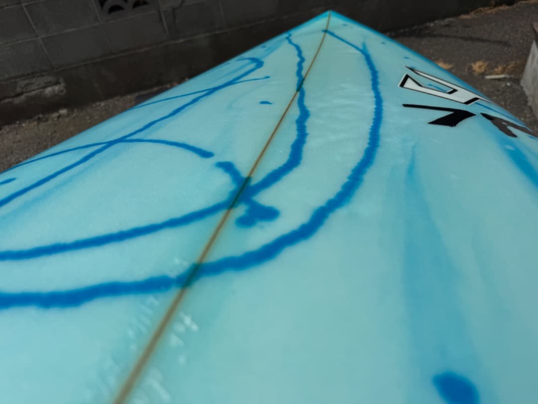 ジャスティスサーフボード グリーンイグアナモデル