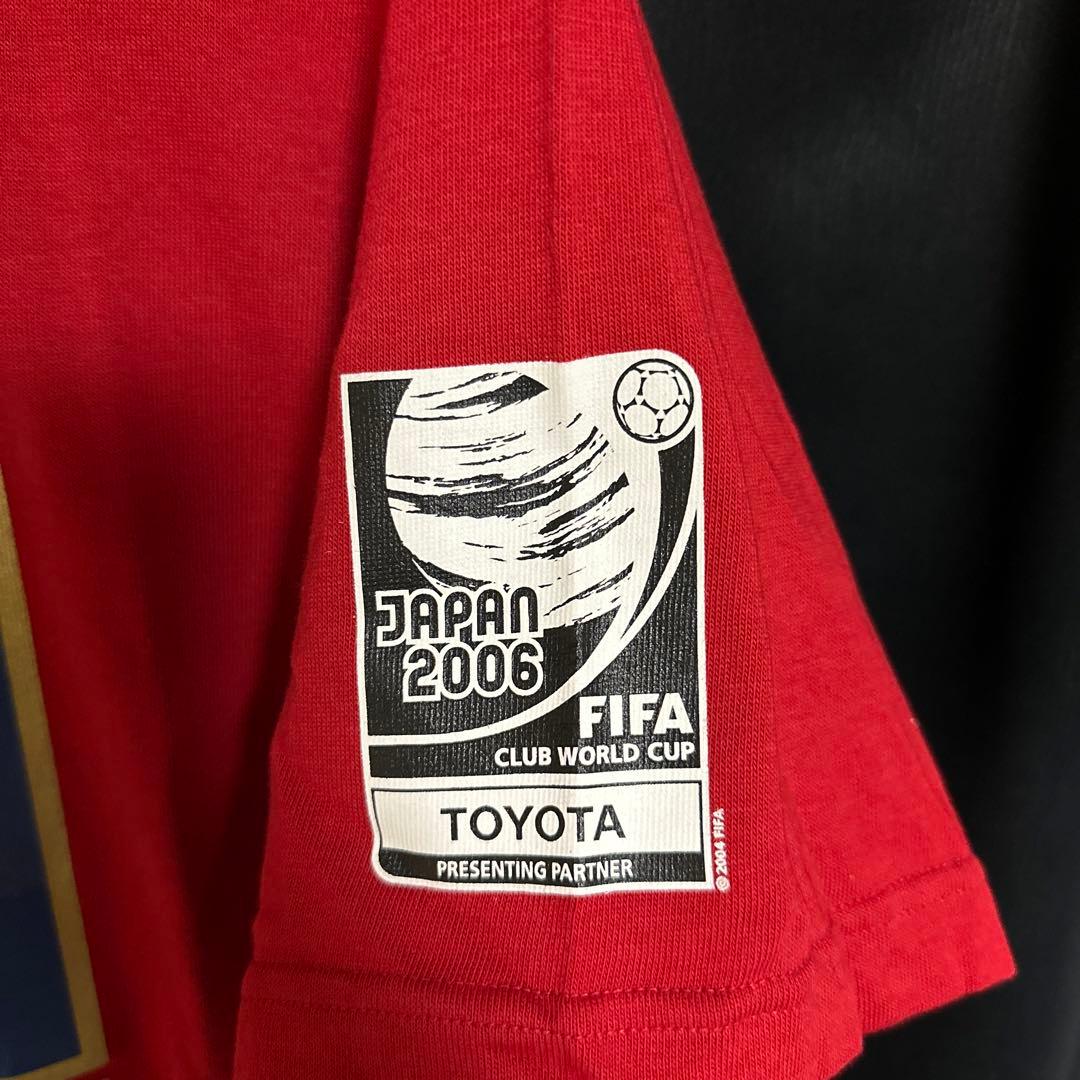 メッシ　直筆サイン入り　クラブワールドカップ　2006 バルセロナ　当選書付き