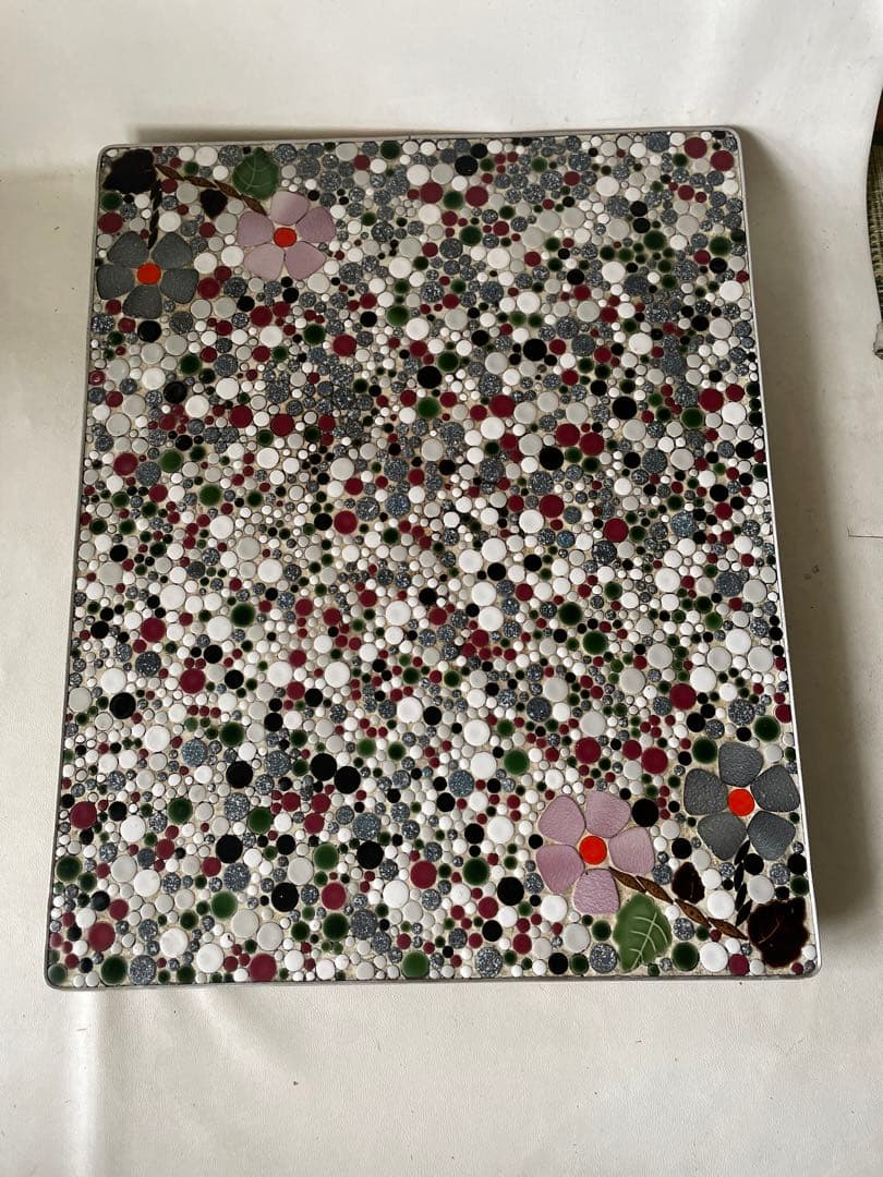 タイル タイル張り ストーブ台 薪ストーブ 石炭ストーブ ベレット 特大サイズ