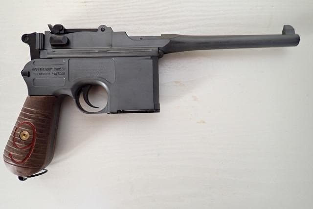 新同品！Action製(日本製)マウザー C96 HWモデルガン 未発火