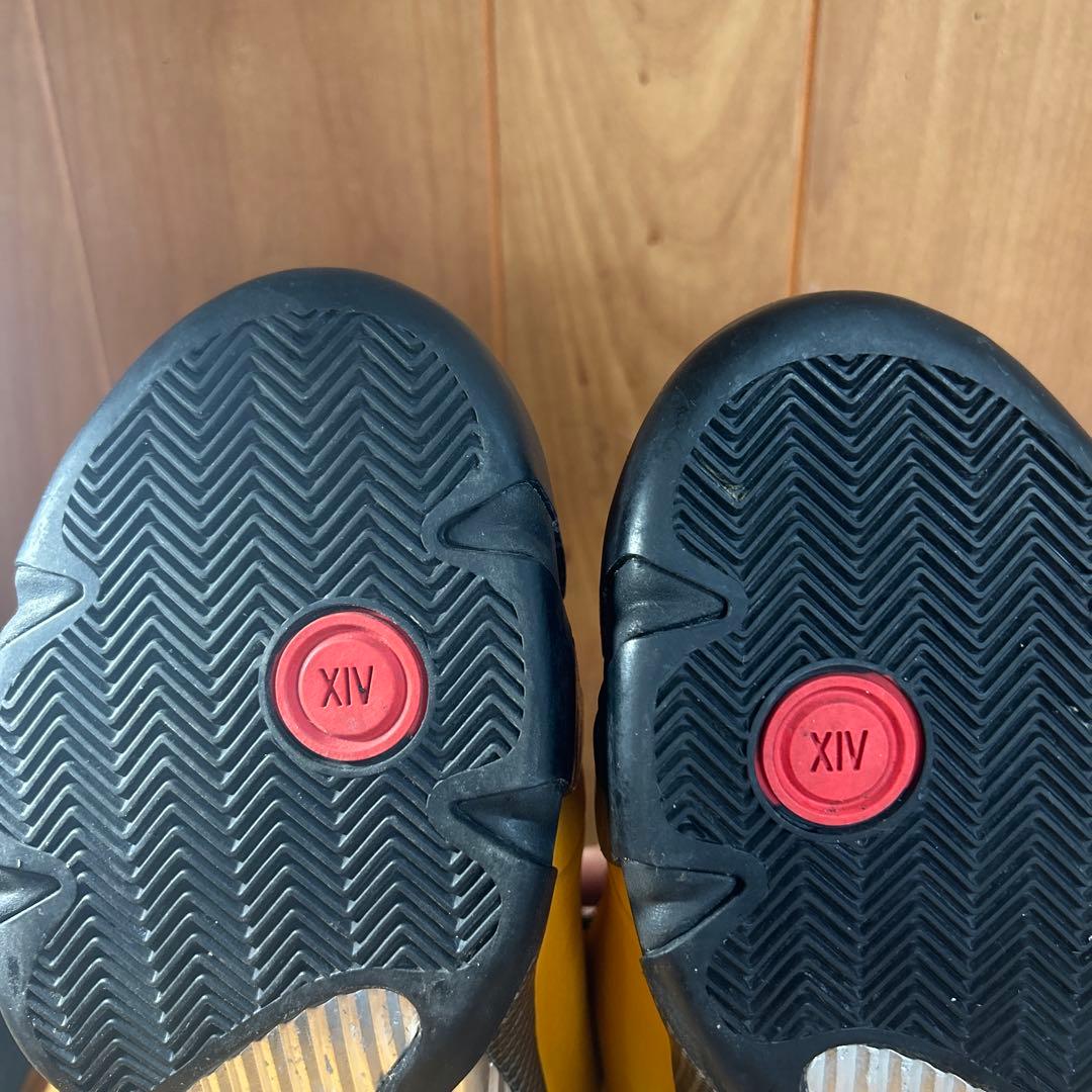 NIKEエアジョーダン14フェラーリ ユニバーシティゴールド 28.5cm