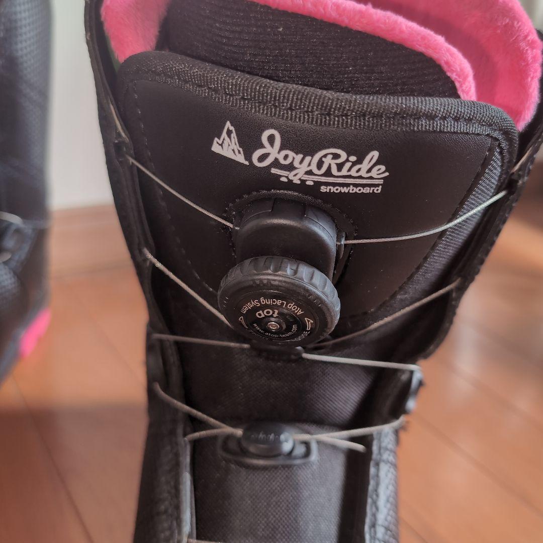 JoyRide スノーボードブーツ ブラック/ピンク
