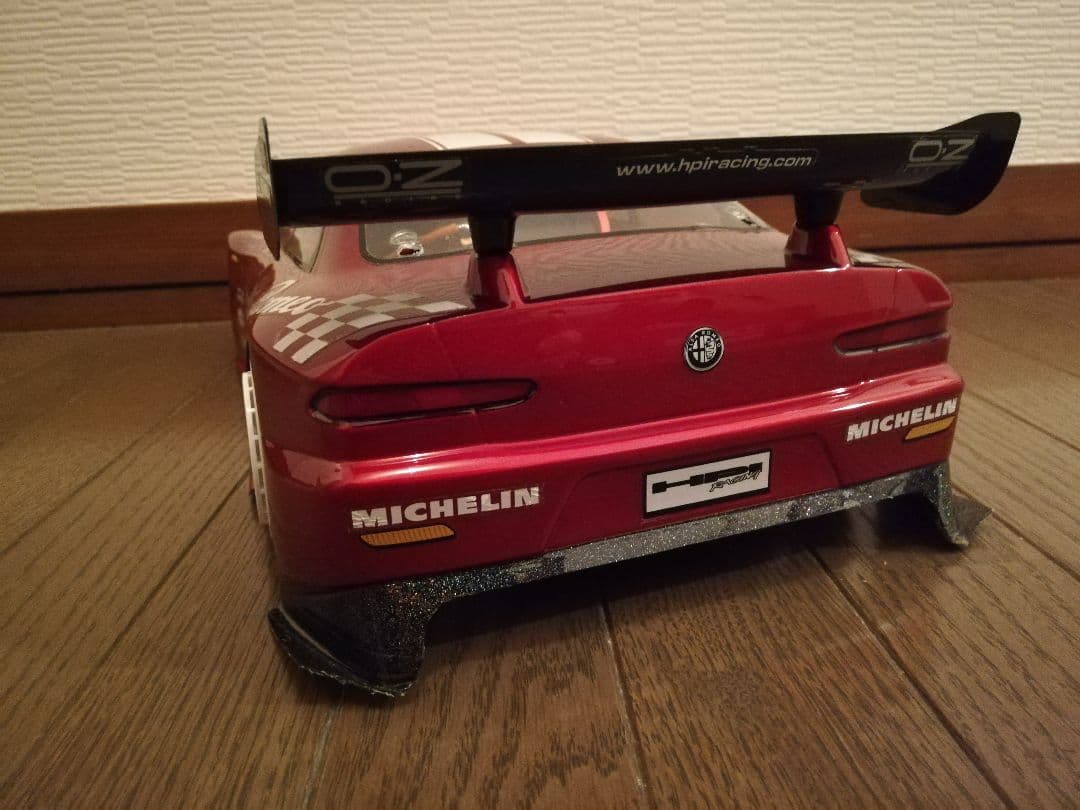 1/10 HPI ラジコン ボディ アルファロメオ 156 ドリパケ等に