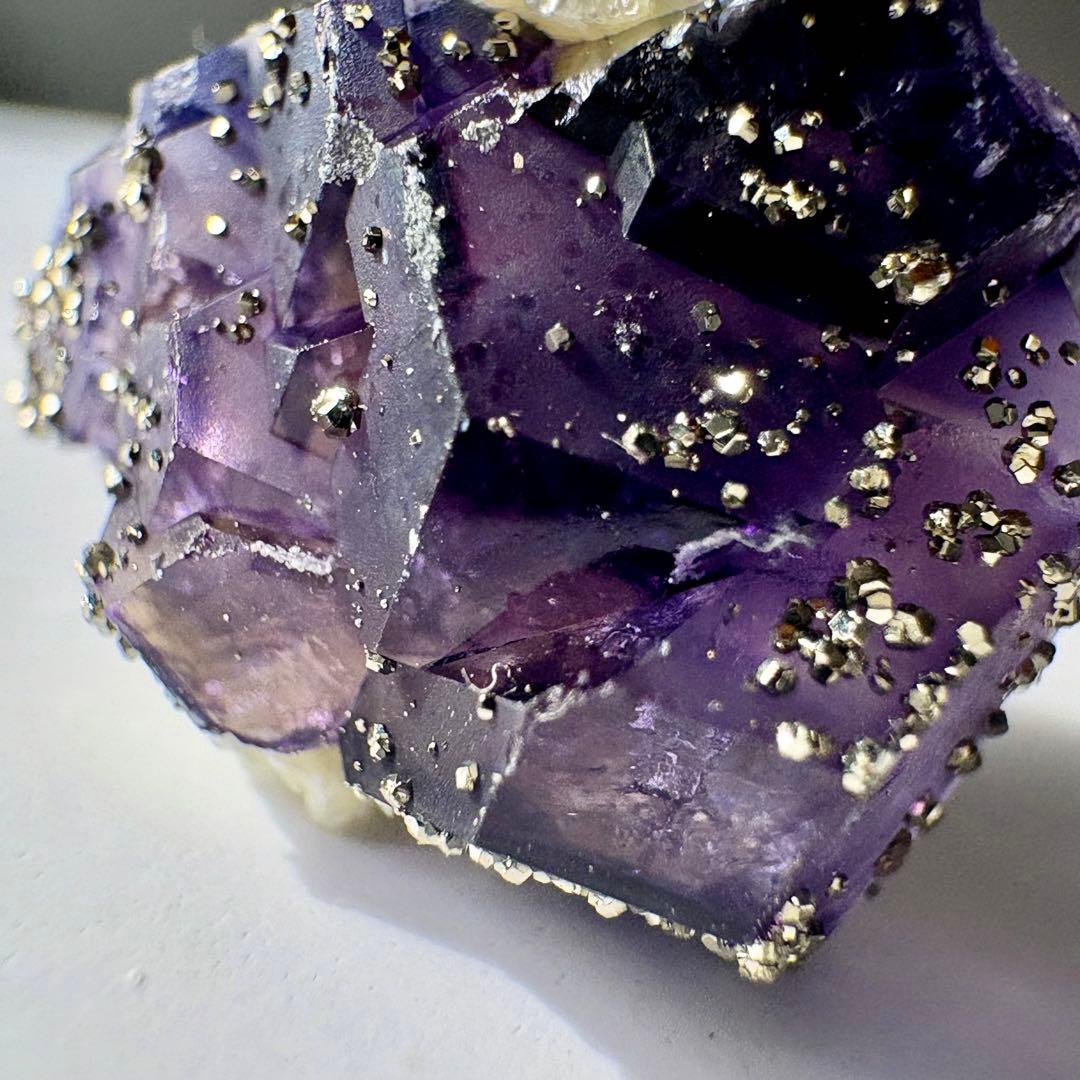 561 中国 内モンゴル産 フローライト&パイライト