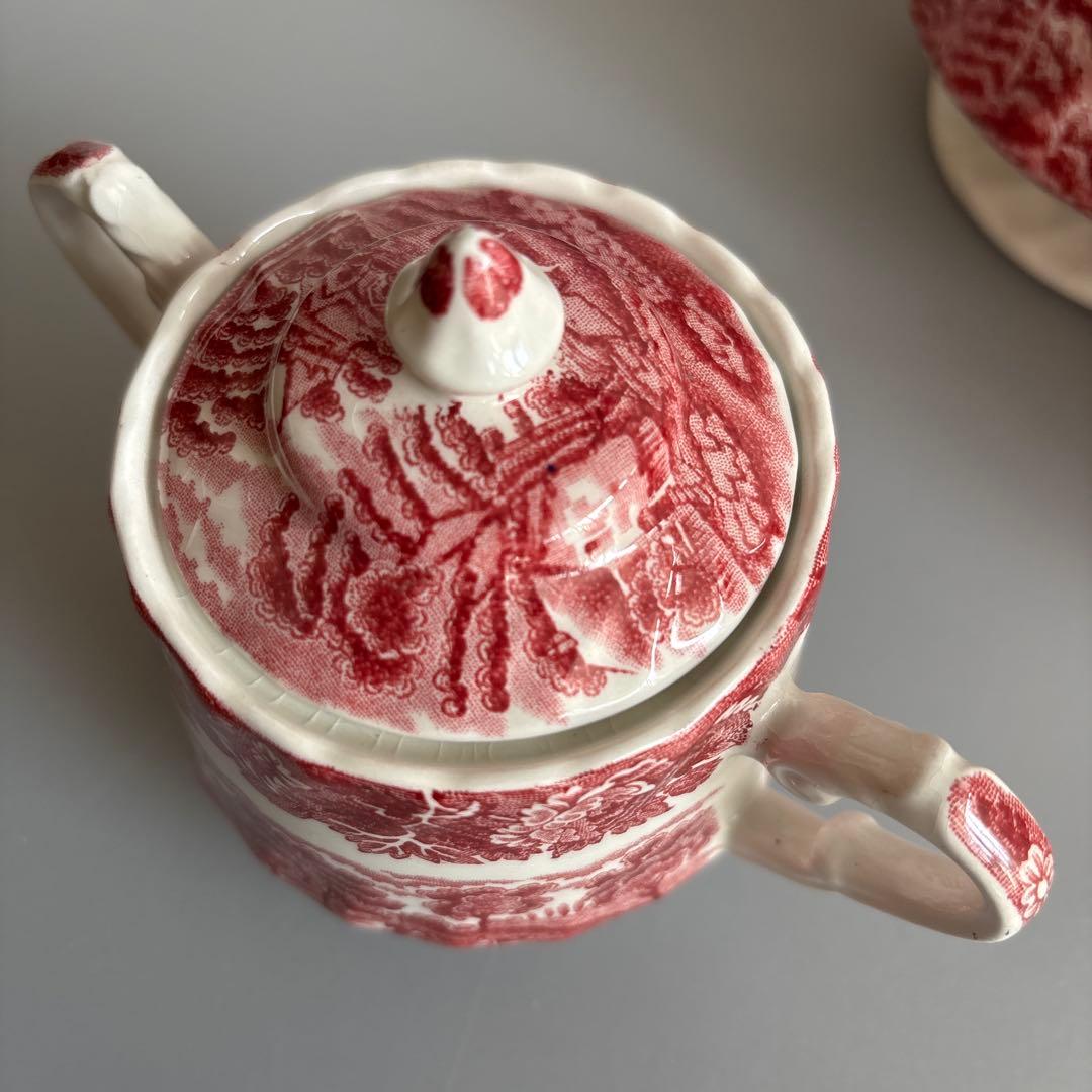 Wood&Sons/ティーポット/クリーマー/シュガーポット/3点セット