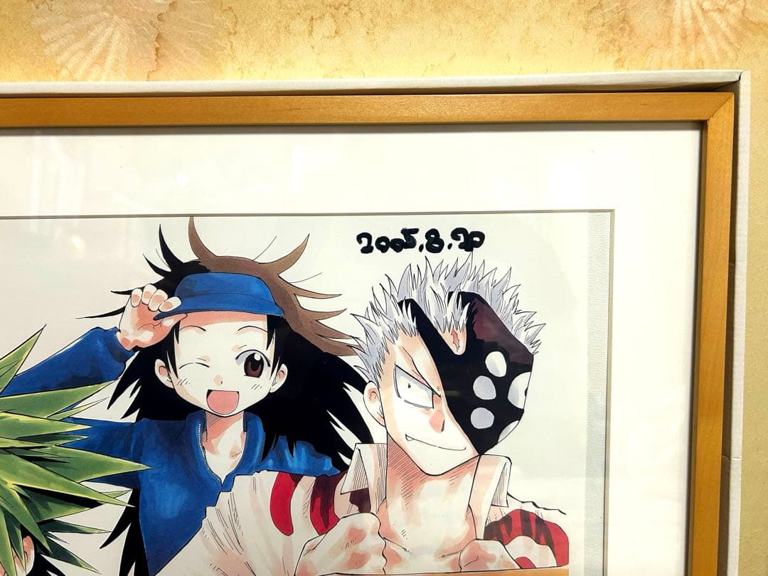 【福地翼先生直筆サイン入り】うえきの法則＋ カラー複製原画