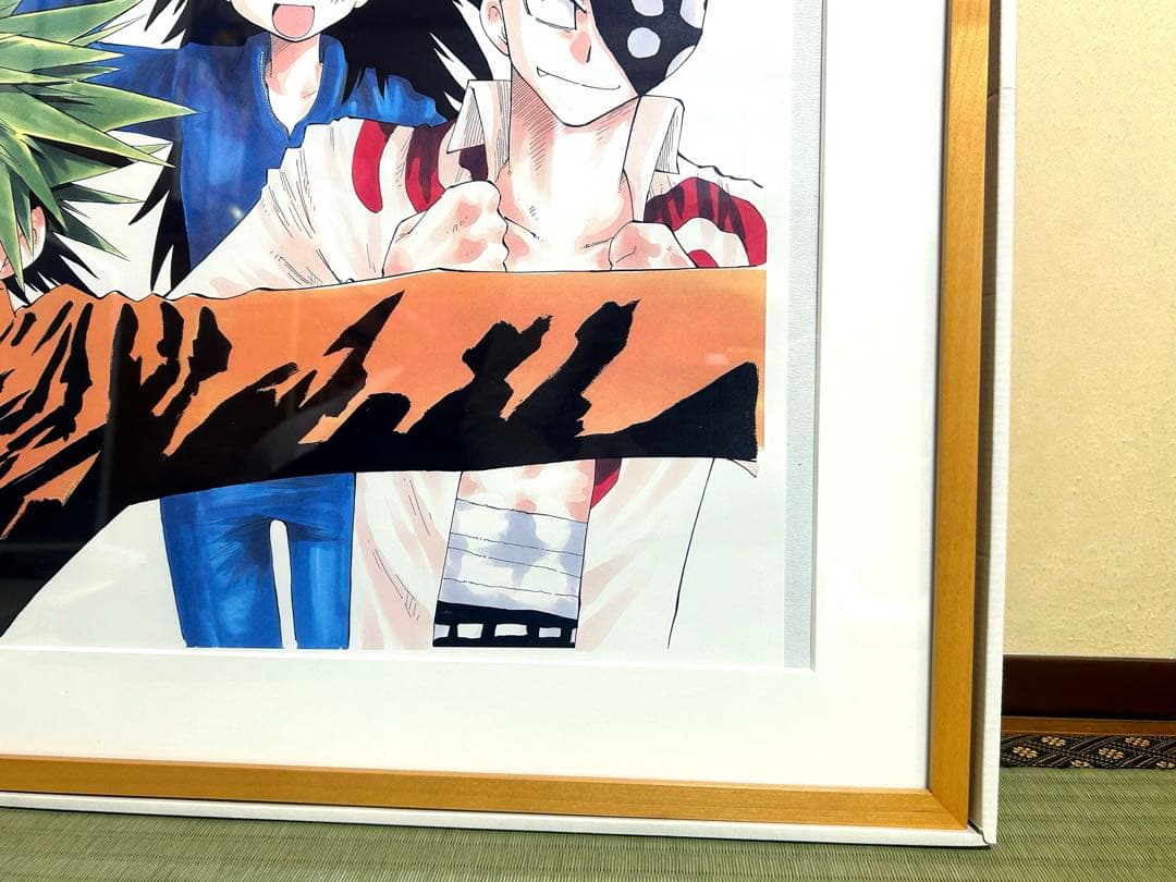 【福地翼先生直筆サイン入り】うえきの法則＋ カラー複製原画