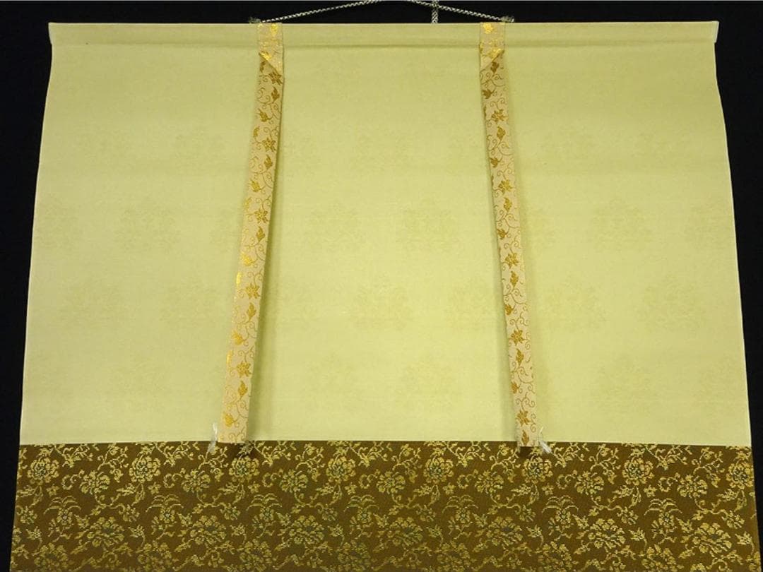 【真作】掛軸 吉井春堂『蓬莱山図』日本画 絹本 共箱付 掛け軸 a07027