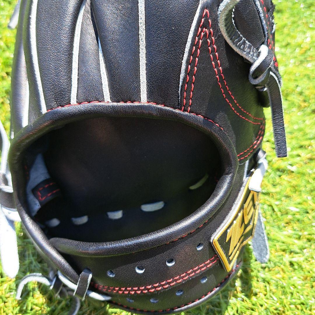 NEO STATUS V7 少年用軟式グローブ 黒/赤