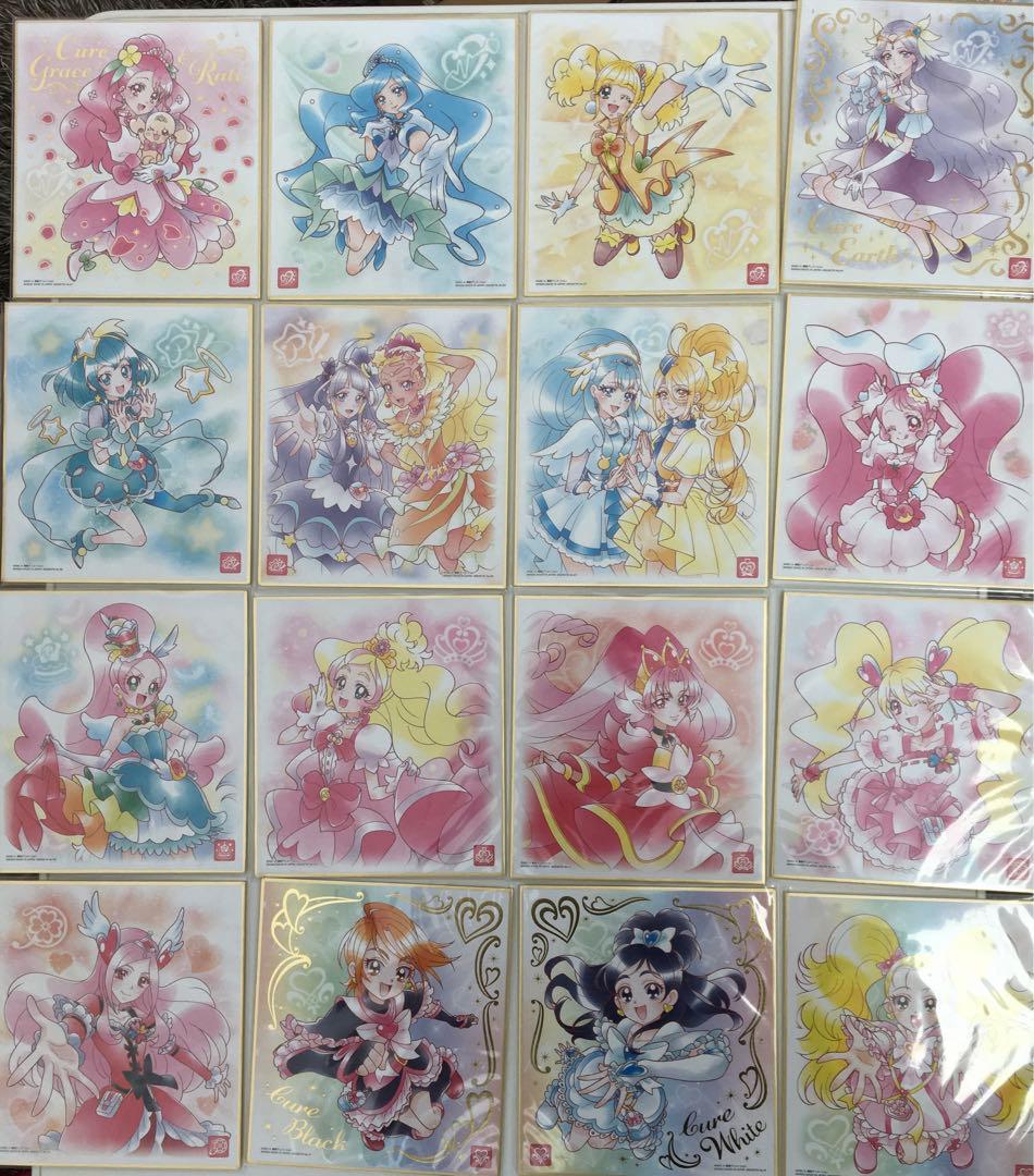 プリキュア色紙ART1〜5 コンプリートセット