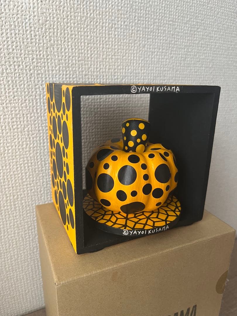 美品 草間彌生展 かぼちゃ 展示用オブジェ　「THE BROAD」作品 村上隆