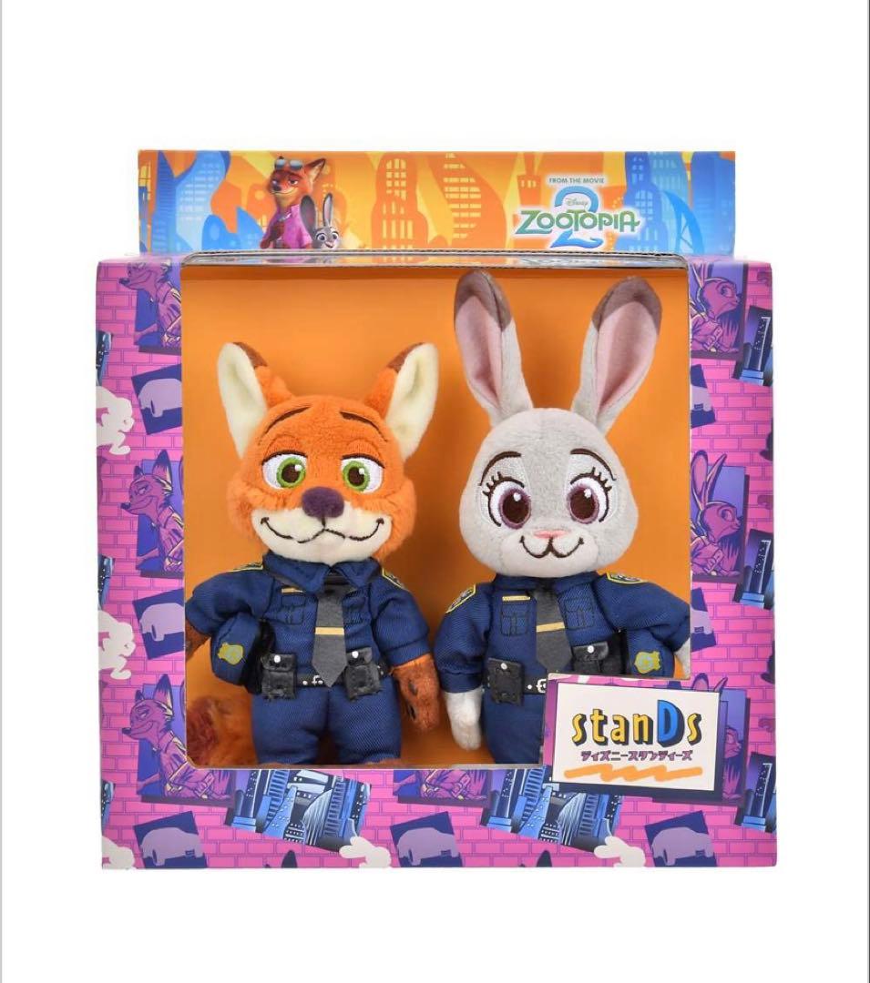 stands ジュディ・ホップス＆ニック・ワイルド ぬいぐるみセット ズートピア