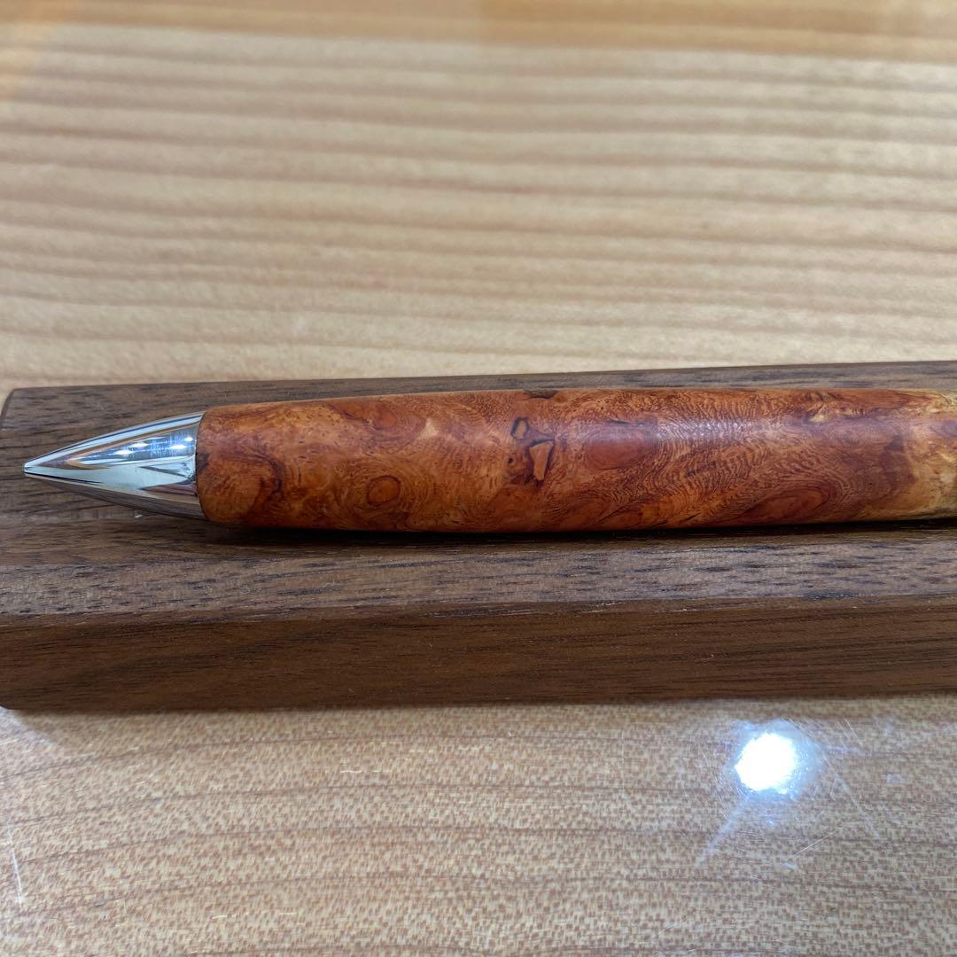 工房楔 花梨 紅白 瘤 シャープペンシル