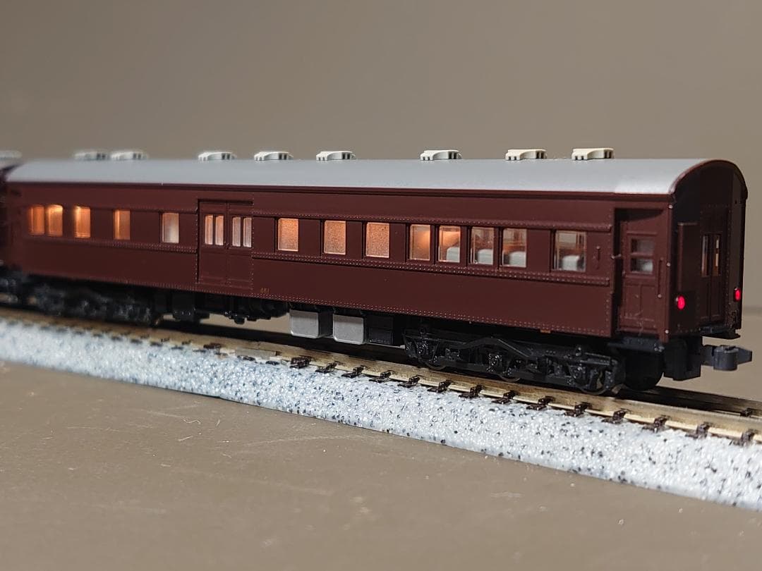 KATO 10-418お召列車一号編成 5両セット（全車室内灯付き）