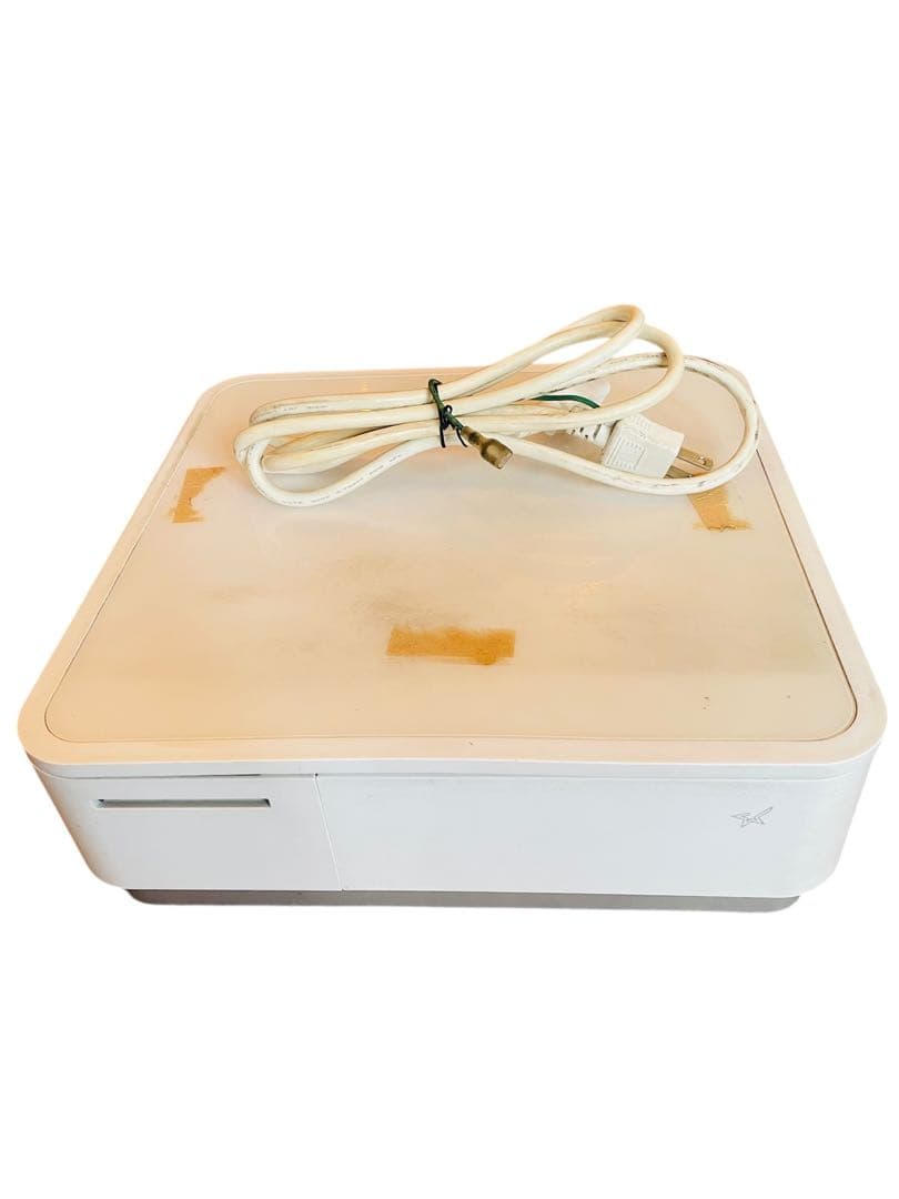 ホワイト レシートプリンター USB接続