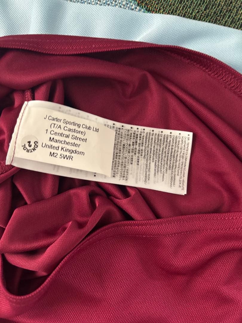 24-25/ウエストハム　長袖ホームキット