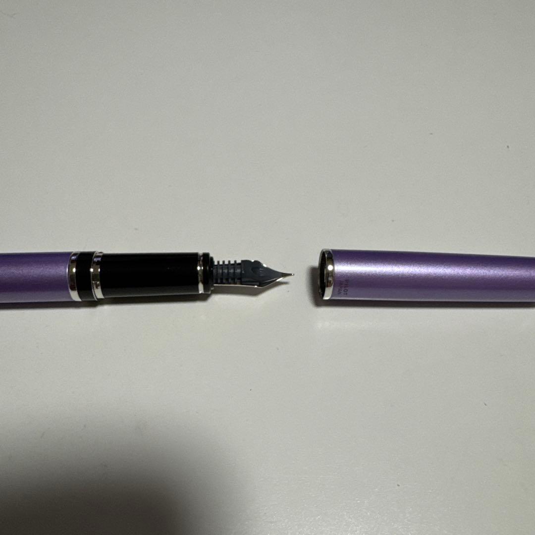 パイロット　万年筆　2010年限定万年筆　グランセ　藤　細字　Ｆニブ