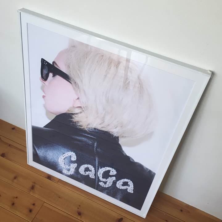 レディ・ガガ×テリー・リチャードソン プリント 額装済