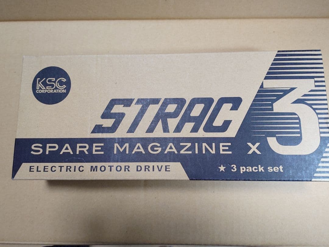 KSC STRAC ストラック TEG スペアマガジン3個セット