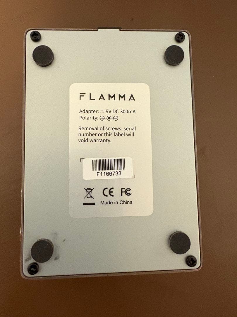 FLAMMA EKOVERB FS22 リバーブ+ディレイ エフェクター