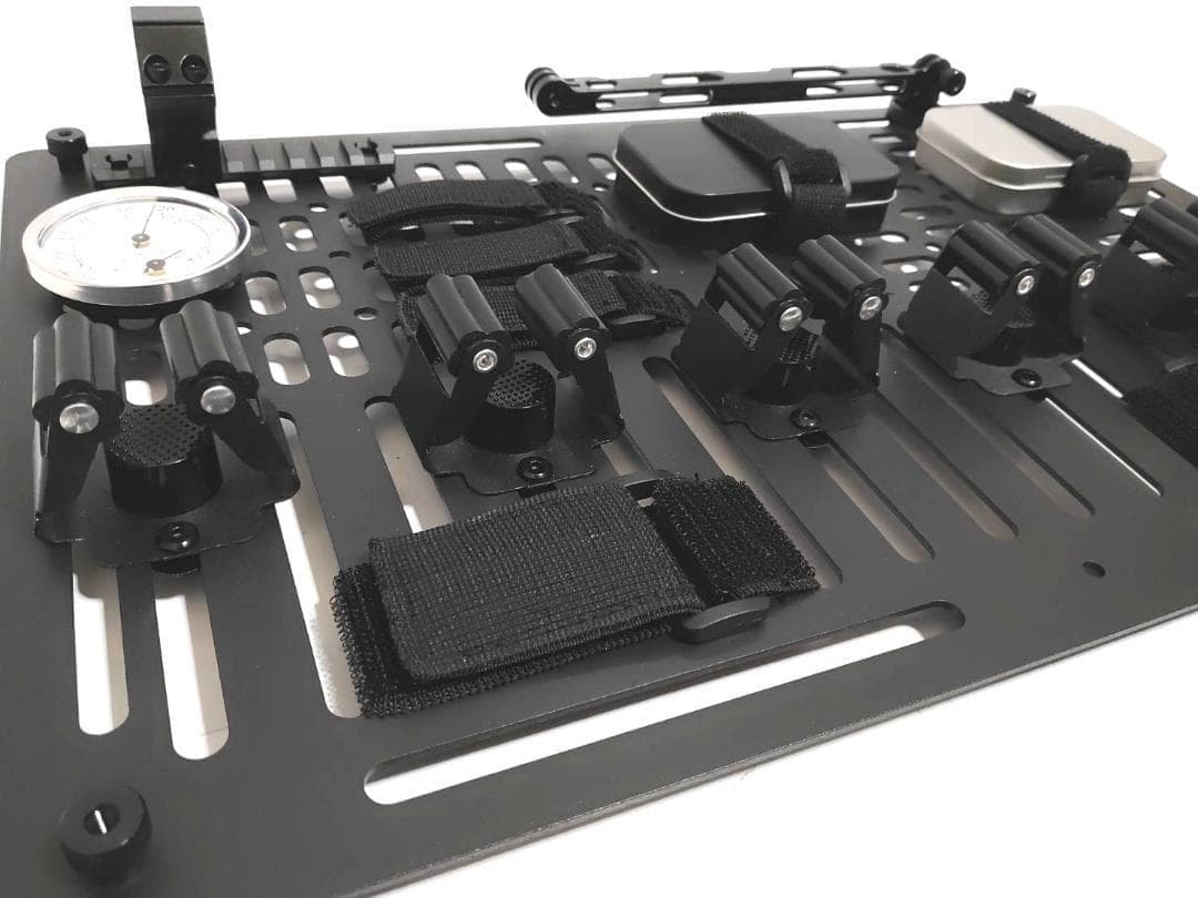 50L アルミコンテナ用　トルクアーム装備　カスタムパーツセット　上蓋パネル