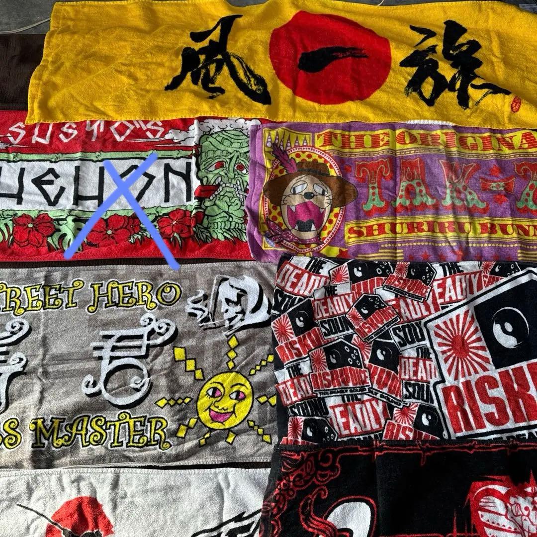 レゲエアーティスト　タオル各種