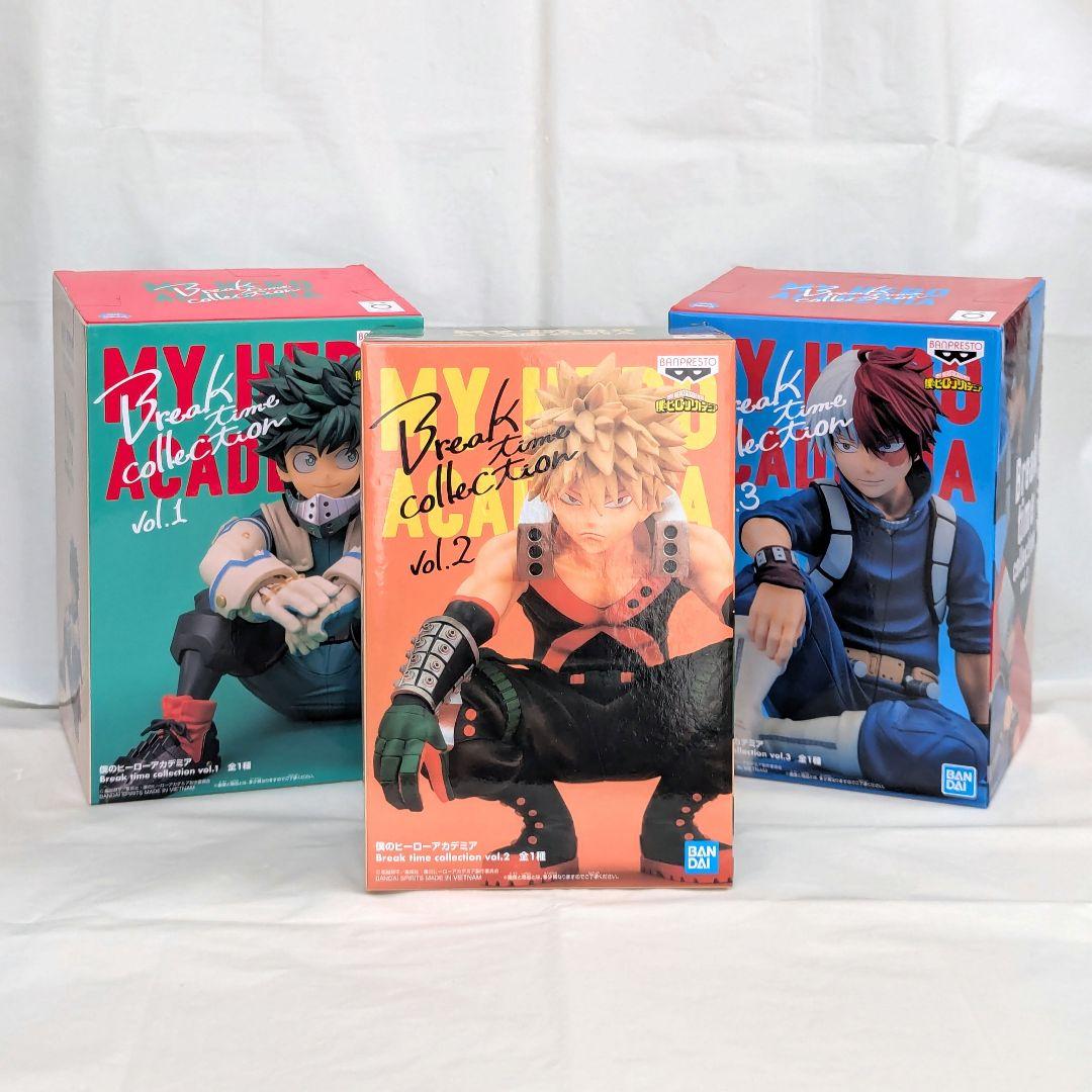 緑谷出久　爆豪勝己　轟焦凍　Break Time Collection　セット