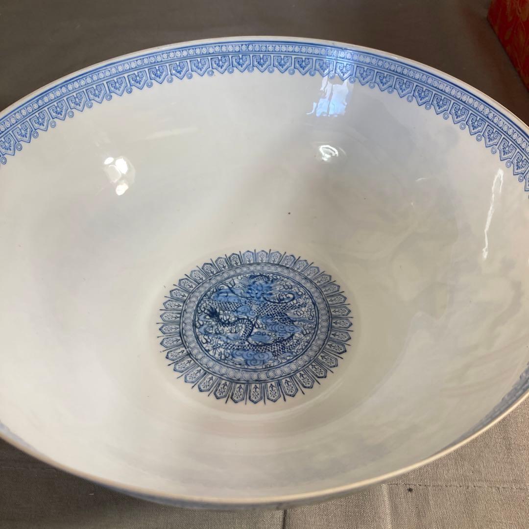 【景徳鎮製】景徳鎮の伝統　中国の名窯　乾隆年製　錦宮廷女官図　極薄胎　大鉢