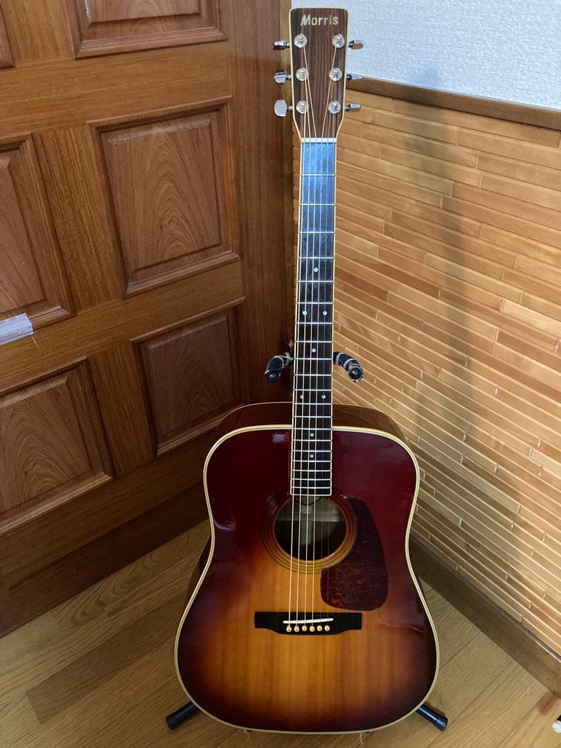Morris アコースティックギター ジャパンヴィンテージハードケース付