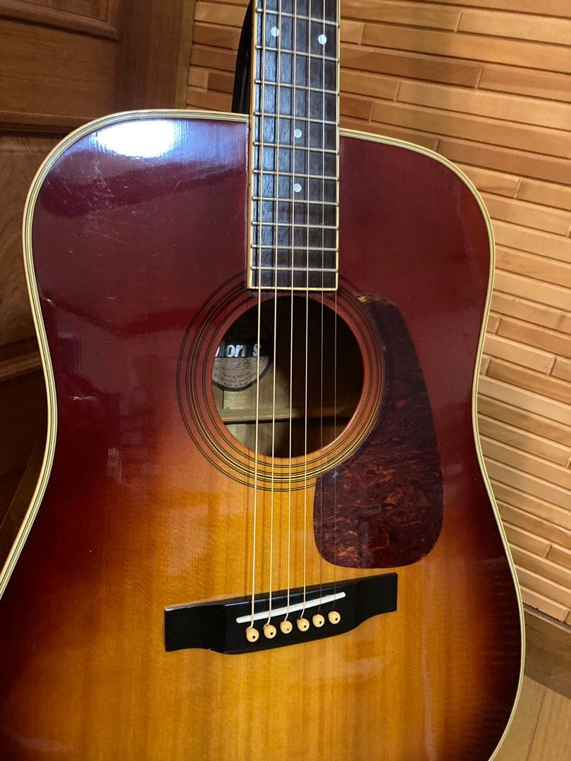 Morris アコースティックギター ジャパンヴィンテージハードケース付