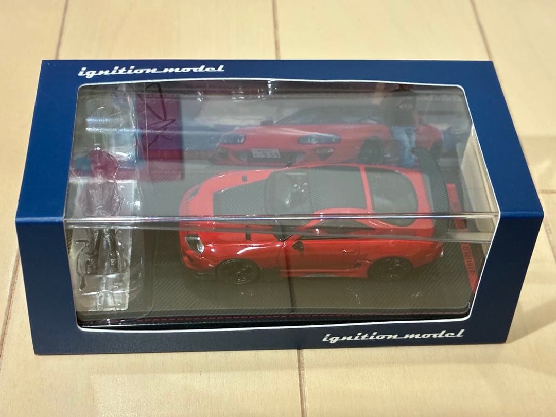 [未開封]イグニッションモデル　1/64 スープラ JZA80 RZ 織戸学