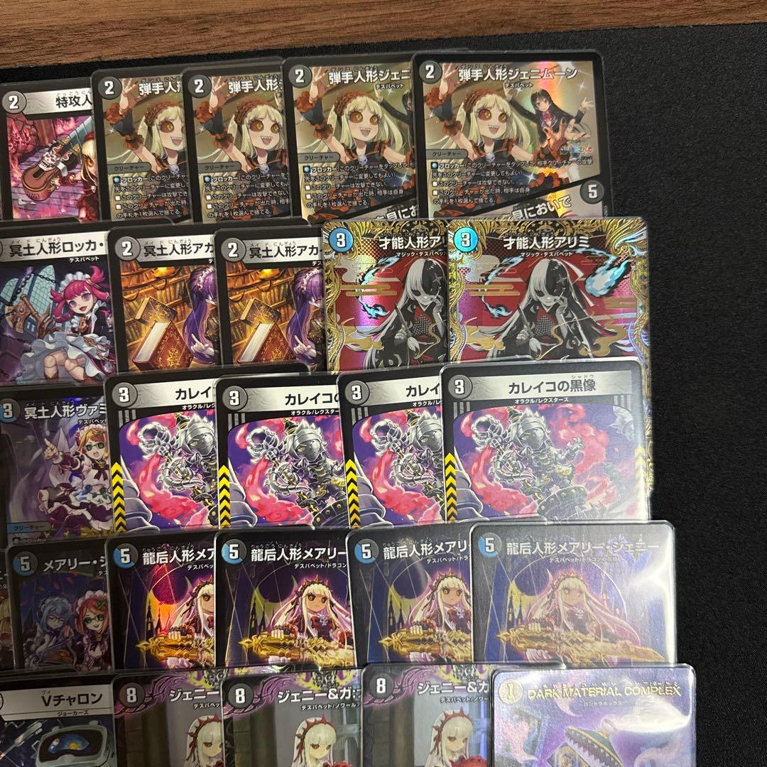 青黒デスパペット　チャロン型　パーツ付き