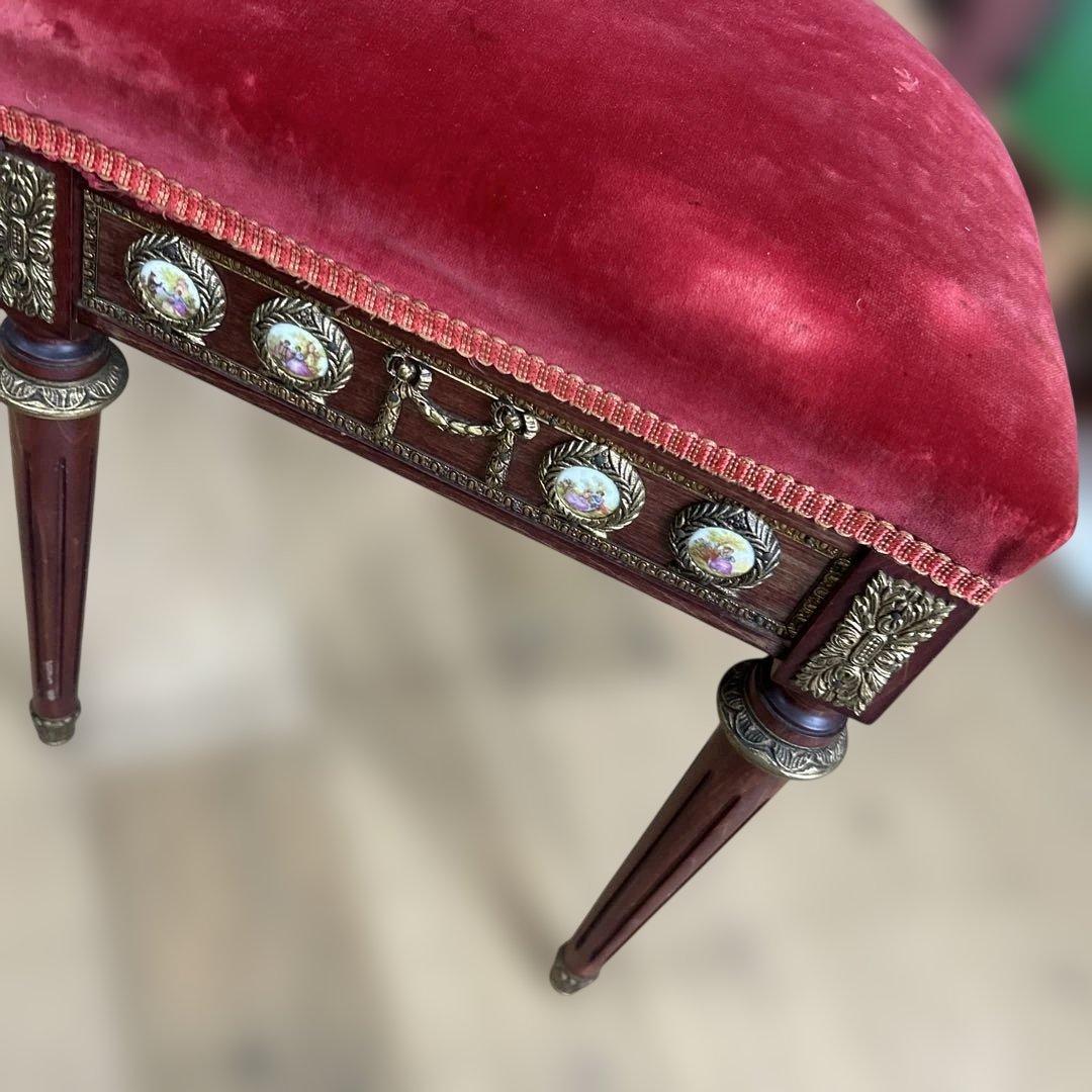 イギリス　マホガニー椅子　アンティーク　ヴィンテージ チェア