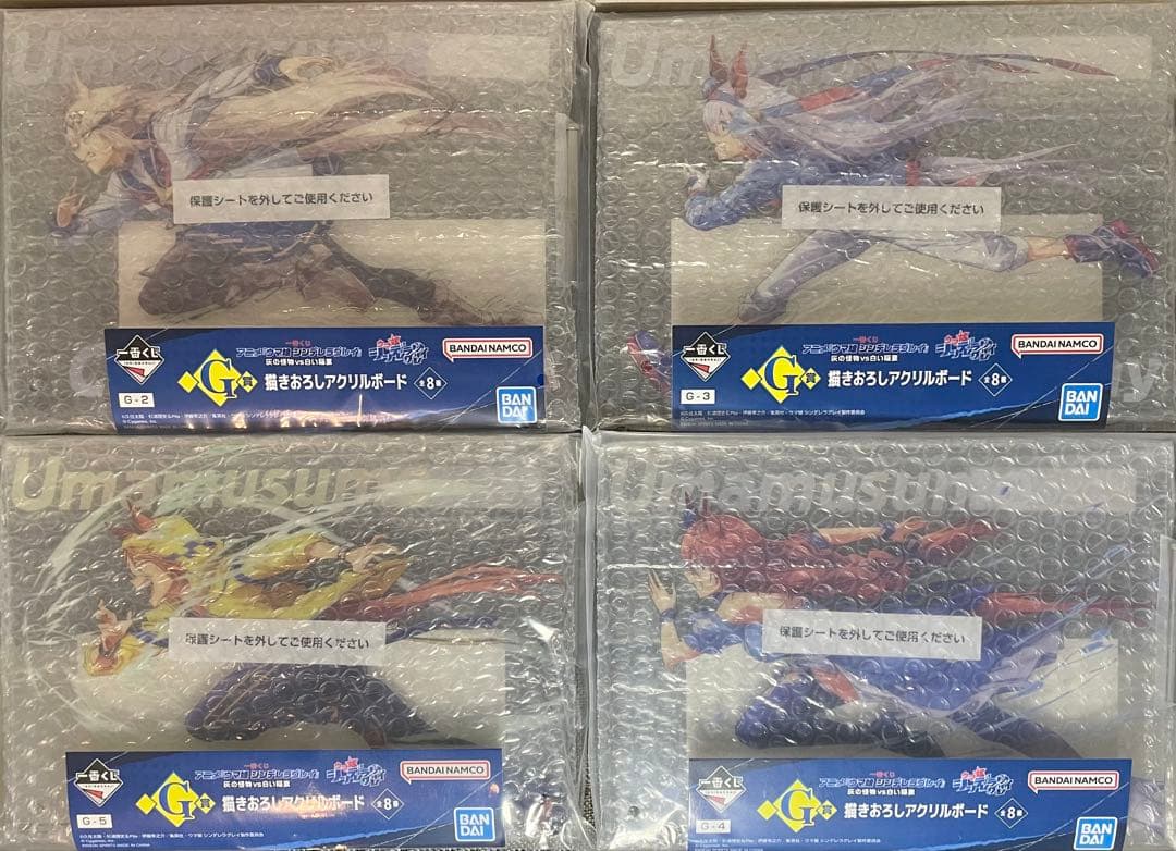 一番くじ ウマ娘 シンデレラグレイ フィギュア全6種コンプリートセット