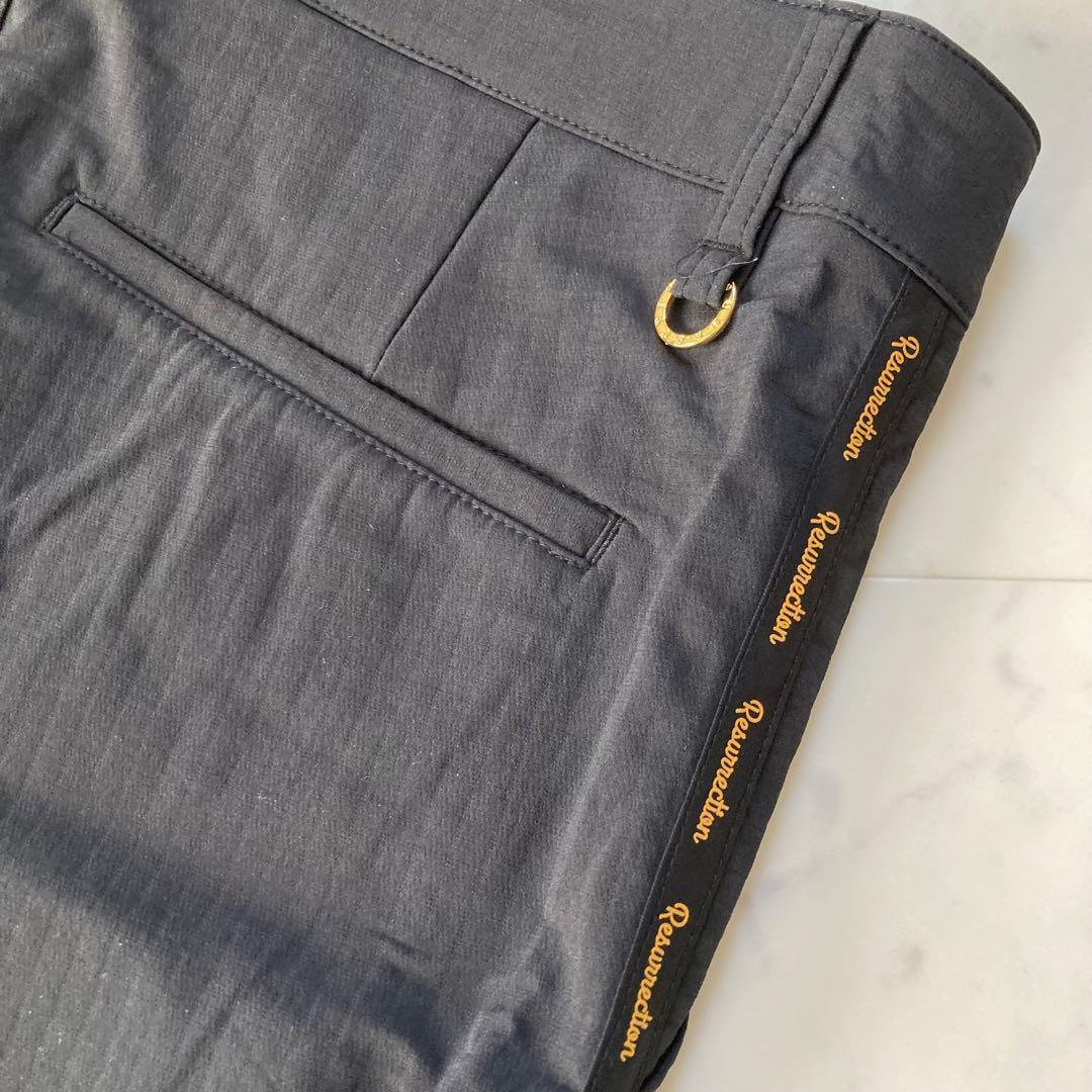 定価26400円【新品】メンズXL レザレクション 裏起毛フリースパンツ 黒