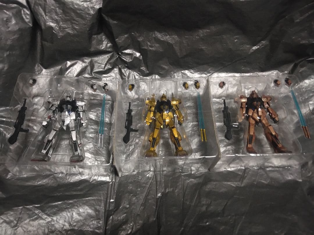 当選書付未使用 MIA百式 金銀銅3体セット 限定版 MSINACTION三百式