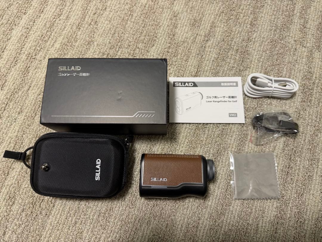 SILLAID ゴルフ距離計 VM2 ブラウン