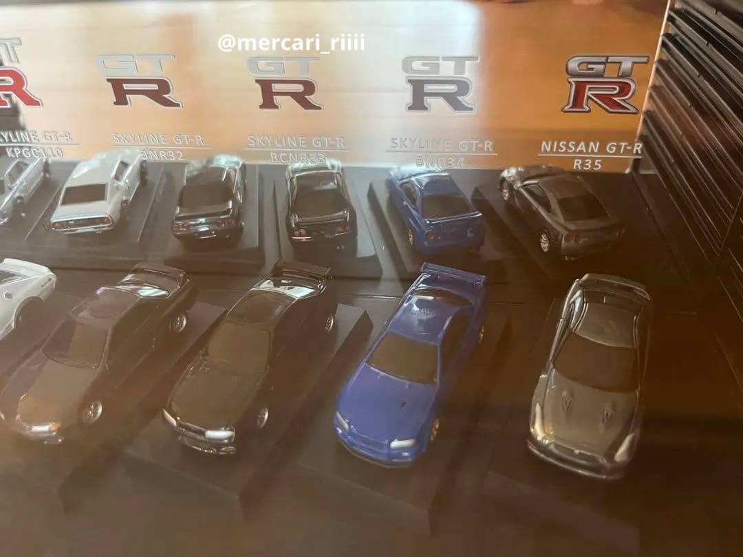 GTR  スカイライン 歴代名車コレクション 専用ディスプレイケース付き